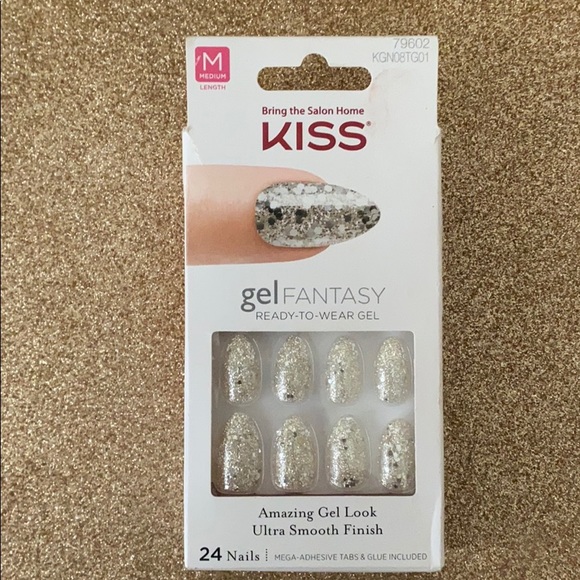 Kiss Makeup 22 Glitter Kiss Gel Fantasy Nails Poshmark